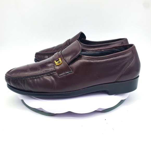 Florsheim Shoe Men's 11 D Riva Moc Toe Bit Loafers - Picture 1 of 9